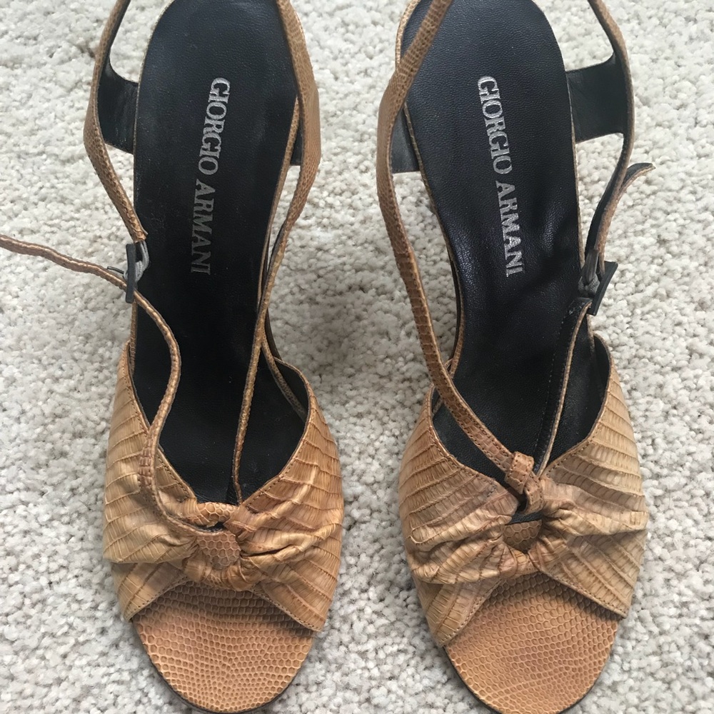 Giorgio Armani Heels! 100% Authentic! Never Worn!